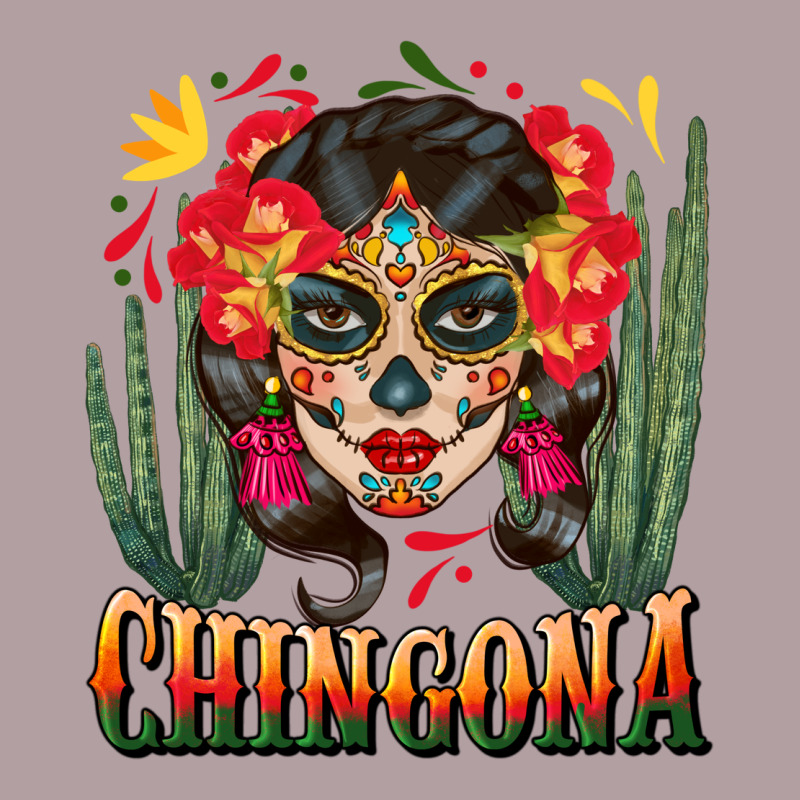 Chingona Sugar Skull Vintage Hoodie by BundleAndBundleShop | Teevron