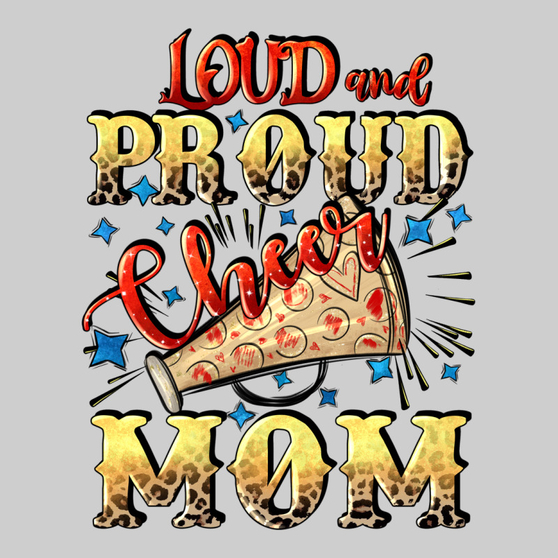 Loud And Proud Cheer Mom Mother's Day Premium Tee by CowGirlArtShop | Teevron