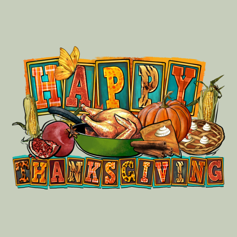 Happy Thanksgiving Long Sleeve Tee by FaDigitalArtStudio | Teevron