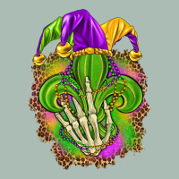 Mardi Gras With Skeleton Hand Classic Tee | Teevron