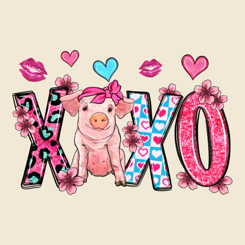 Xoxo Pig Olivia Ladies Tee by OliviaCreatesArt | Teevron