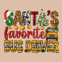 Santa's Favorite Bus Driver Urban Heavy Tee | Teevron