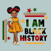 I Am Black History Black Girl Peekaboo Juneteenth Heavy Core Tee | Teevron