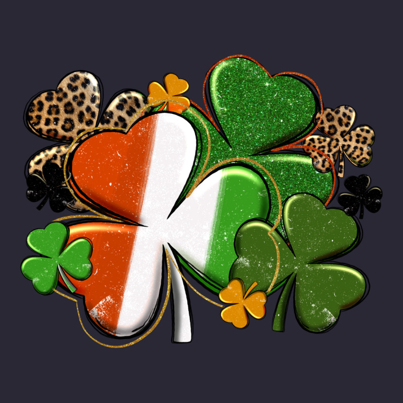 Irish Flag Shamrock St. Patricks Day Vintage Tee by FaDigitalArtStudio | Teevron