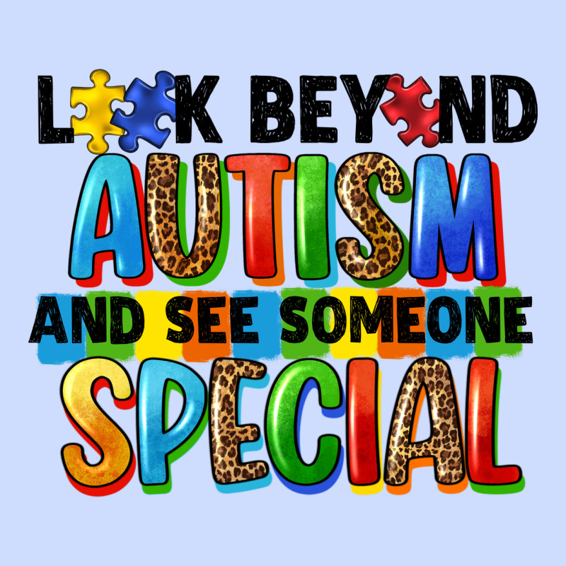 Look Beyond Autism And See Someone Special Urban Heavy Tee by FaDigitalArtStudio | Teevron