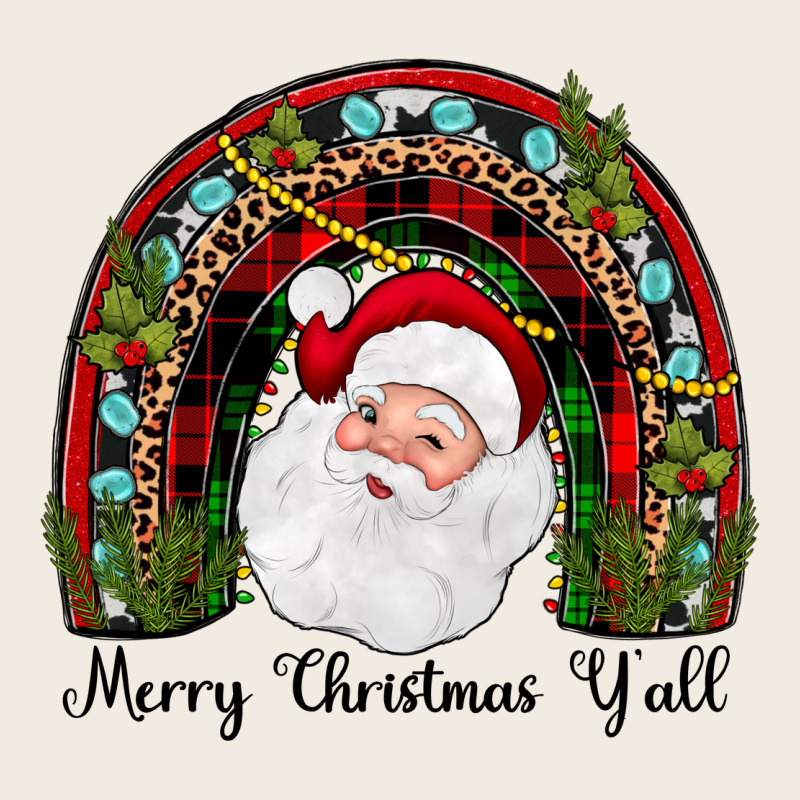 Merry Christmas Y'all Rainbow Premium Sweatshirt by JahusDesignShop | Teevron