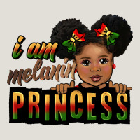 I Am Melanin Princess Black Peekaboo Heavy Core Tee | Teevron