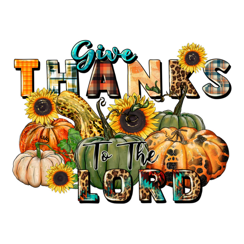 Give Thanks To The Lord Ladies Tee by FaDigitalArtStudio | Teevron