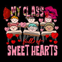 Valentine's Day My Class Is Full Of Sweet Hearts Ladies Tee | Teevron