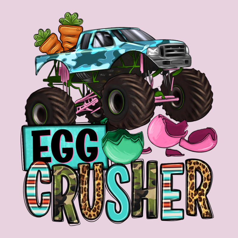 Easter Day Monster Truck Easter Egg Crusher Ladies Tee by OliviaCreatesArt | Teevron