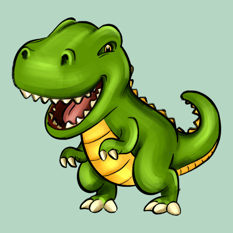Cartoon T-rex Classic Tee by HowdyJamesFarm | Teevron