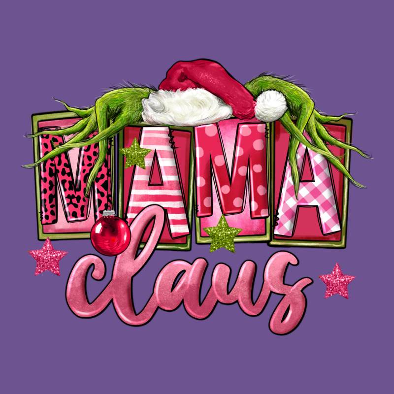 Pink Christmas Mama Claus Vintage Tee by FaDigitalArtStudio | Teevron