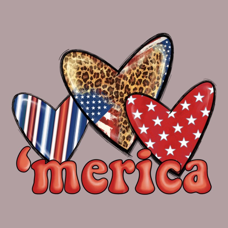 Merica 4th Of July Hearts Vintage Hoodie by BundleAndBundleShop | Teevron