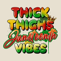 Thick Thighs Juneteenth Vibes Urban Heavy Tee | Teevron