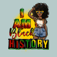 I Am Black History Juneteenth Heavy Core Tee | Teevron