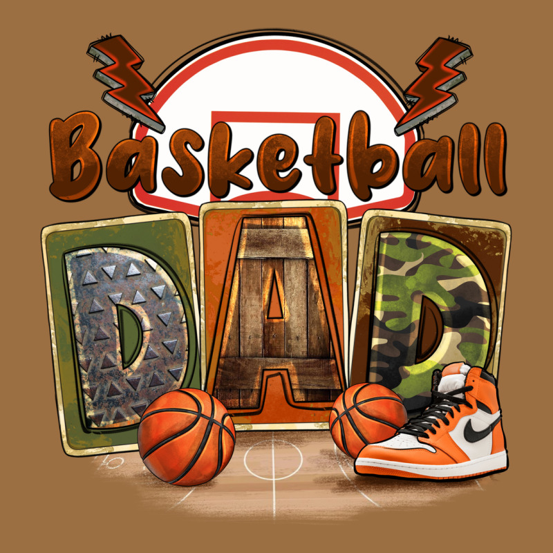 Basketball Dad Vintage Tee by FaDigitalArtStudio | Teevron