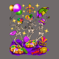 Mardi Gras Skeletons Urban Heavy Tee | Teevron