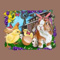 Easter Farm Chicks And Bunny Premium Hoodie | Teevron