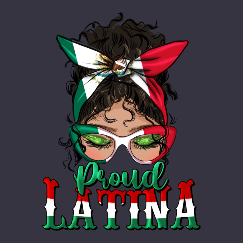 Proud Latina Messy Bun Mama Vintage Hoodie by BundleAndBundleShop | Teevron