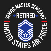 Senior Master Sergeant Retired Air Force Retirement Gifts T Shirt Heavyweight Hoodie | Teevron