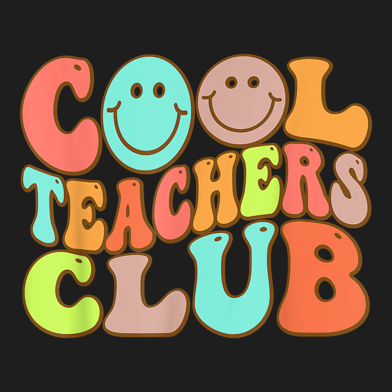 Cool Teachers Club Funny Smile Teachers Club Squad T Shirt Heavyweight Hoodie by DesignPulse | Teevron