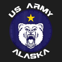 Us Army Alaska Polar Bear Patch T Shirt Heavyweight Hoodie | Teevron