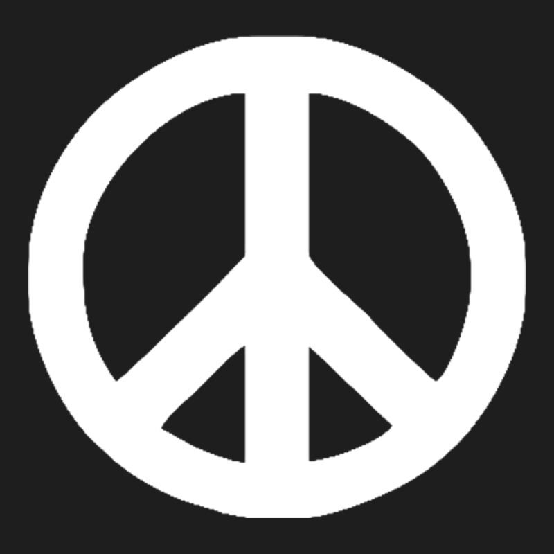 Peace Sign Heavyweight Hoodie by DesignPulse | Teevron