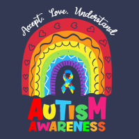 Autism Awareness Month T  Shirt Autism Awareness Rainbow Accept Unders Heavyweight Hoodie | Teevron