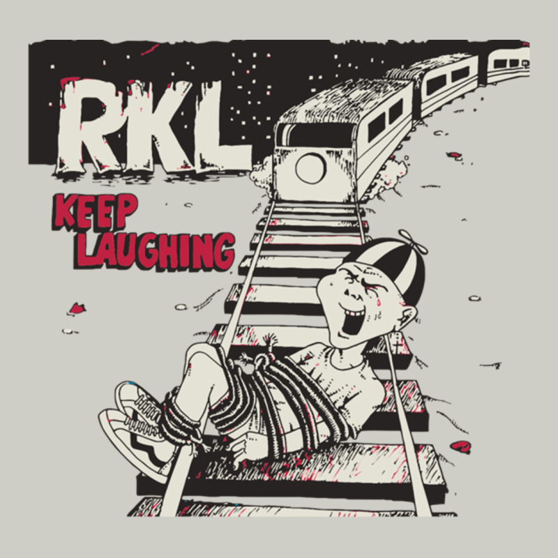 Rkl Keep Laughing Essential Heavyweight Hoodie by PixelWave | Teevron