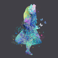 Watercolor Splatter Alice In Wonderland T Shirt Design Heavyweight Hoodie | Teevron