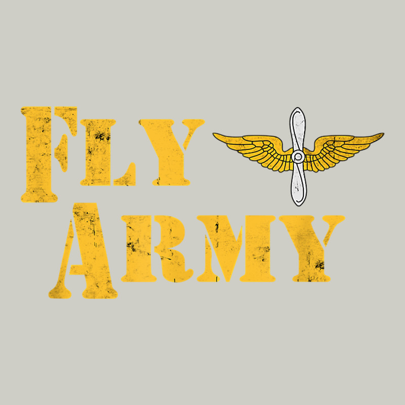Vintage Fly Army Military Pilot Army Aviation Branch Heavyweight Hoodie by Craftify | Teevron
