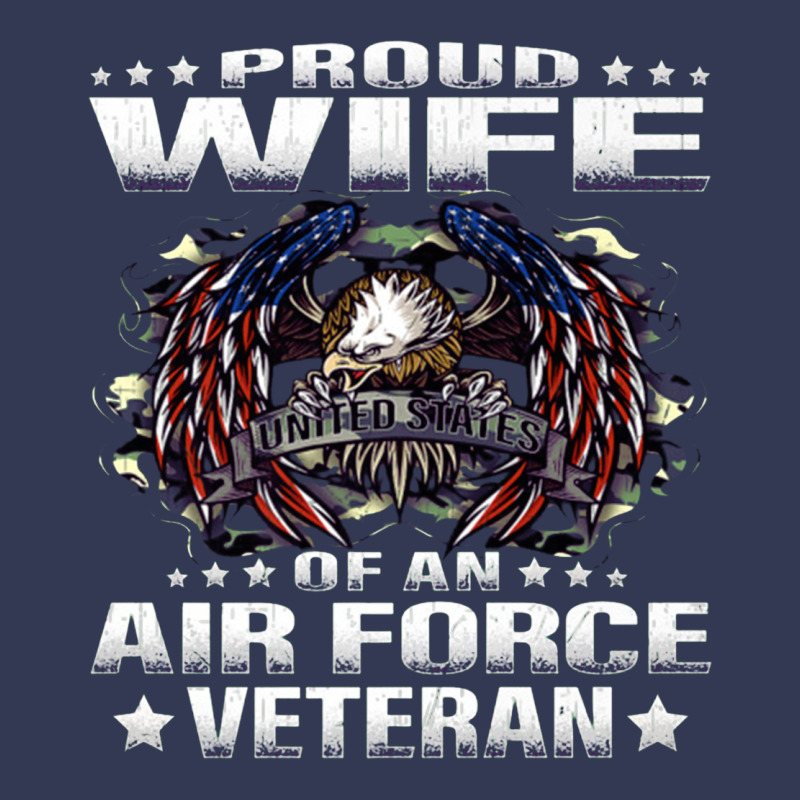 Proud Wife Of An Air Force Veteran Military Vet Spouse Gifts Premium M Heavyweight Hoodie by Craftify | Teevron