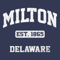 Milton Delaware De Vintage State Athletic Style T Shirt Heavyweight Hoodie | Teevron