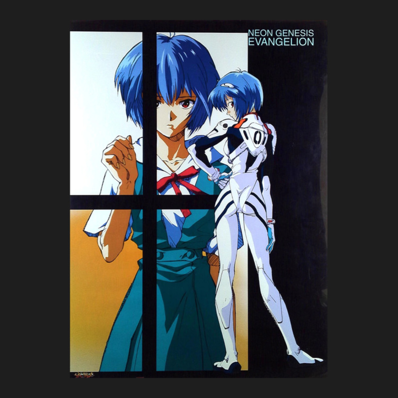 Neon Genesis Evangelion Rei Ayanami Heavyweight Hoodie by InspiraDesign | Teevron