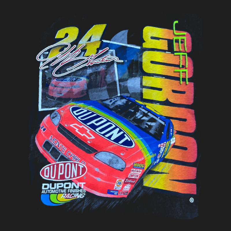Jeff Gordon Dupont Vintage Racing Heavyweight Hoodie by InspiraDesign | Teevron