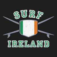 Ireland Surfing Hoodie  Irish Flag Surfboards Design Heavyweight Hoodie | Teevron
