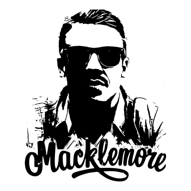 Macklemore Portrait Heavyweight Hoodie by ArtChic | Teevron