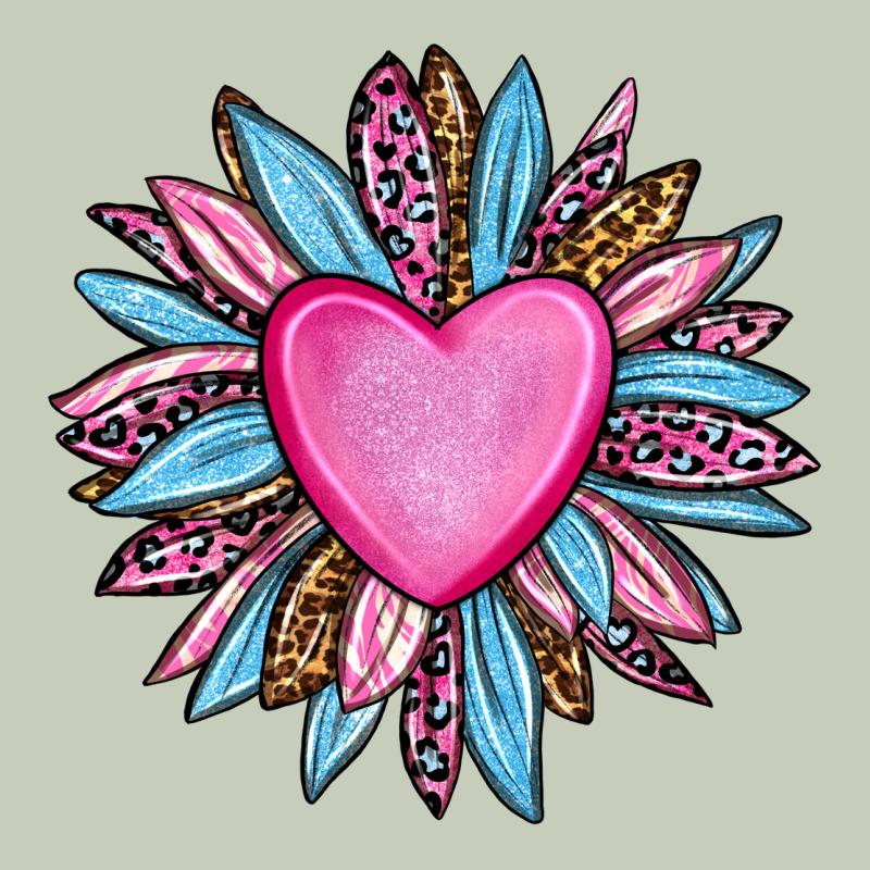 Valentine's Day Sunflower Olivia Ladies Tee by OliviaCreatesArt | Teevron