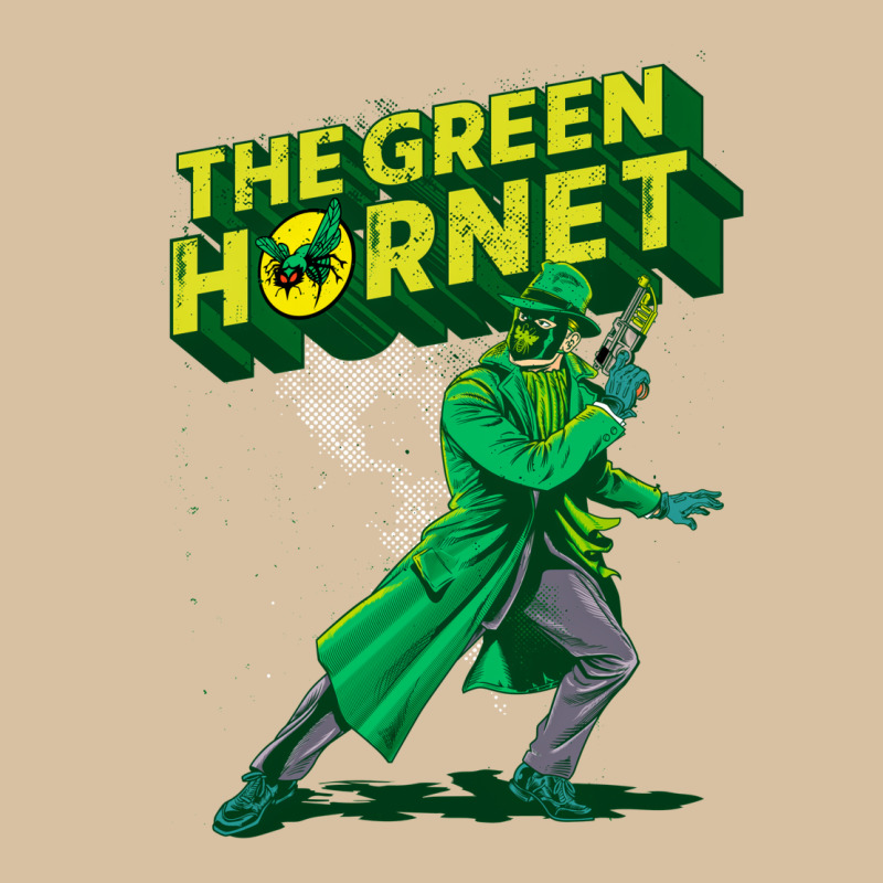 The Vintage Green Hornet Heavyweight Hoodie by ArtChic | Teevron