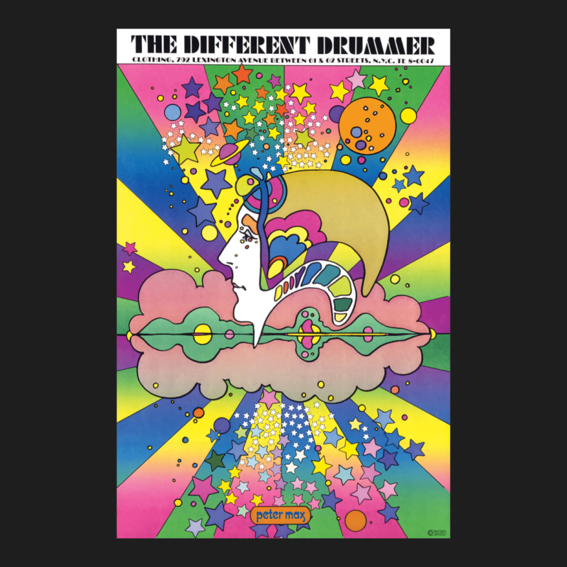 Different Drummer   Peter Max Heavyweight Hoodie by ArtChic | Teevron