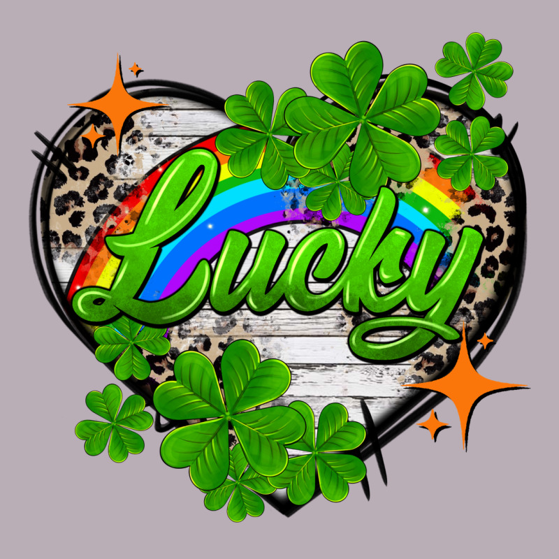 Lucky Heart St. Patricks Day Vintage Tee by FaDigitalArtStudio | Teevron