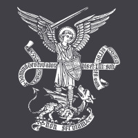 St Michael Archangel Catholic Angel Defend Us Heavyweight Hoodie | Teevron