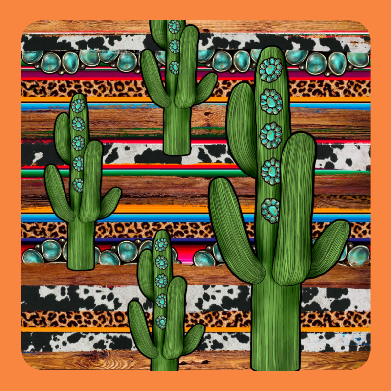 Cactus Gemstone Coaster Premium Sweatshirt by JahusDesignShop | Teevron