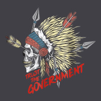 Trust The Government Skull Native American Chief Native T Shirt Heavyweight Hoodie | Teevron