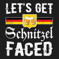 Lets Get Schnitzel Faced Men Women Vintage Oktoberfest T Shirt Heavyweight Hoodie | Teevron