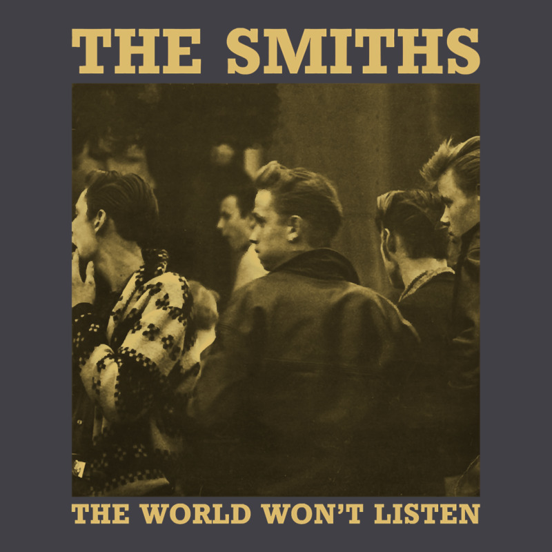 The Smiths The World Won't Listen Gift Men Women Heavyweight Hoodie by StudioElite | Teevron