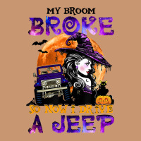 My Broom Broke So Now I Drive A J.e.e.p Witch Halloween T Shirt Heavyweight Hoodie | Teevron
