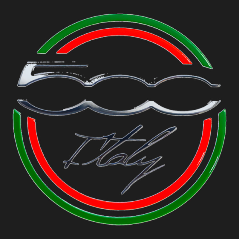 Fiat 500   Italy Heavyweight Hoodie by PixelFlow | Teevron