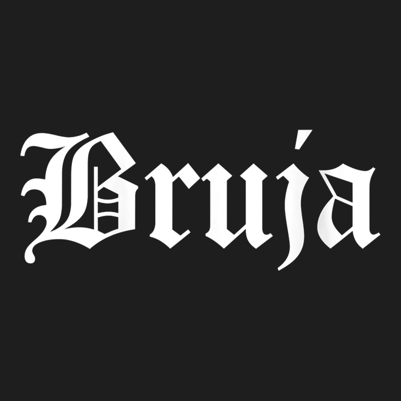 Womens Bruja Old English Chola Witchy V Neck T Shirt Heavyweight Hoodie by PixelFlow | Teevron