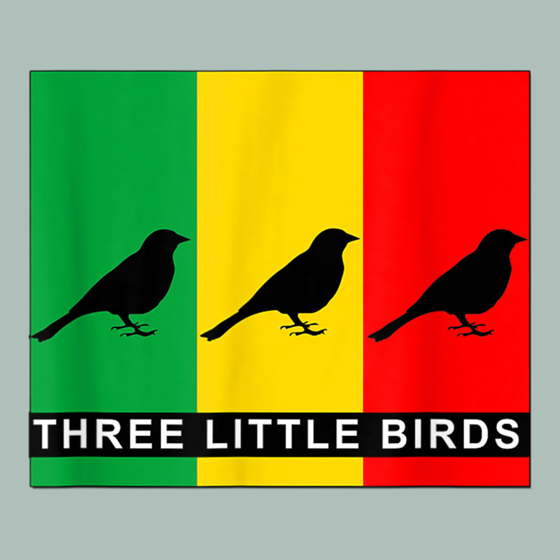 Three Little Birds Heavyweight Hoodie by PixelFlow | Teevron